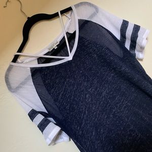 Women’s casual baseball tee